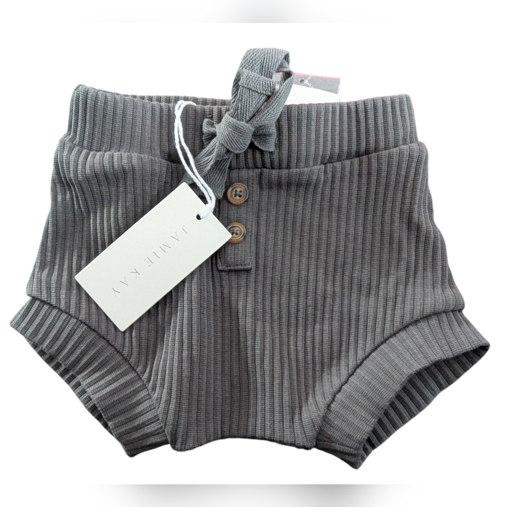🌼2/$30🌼 Jamie Kay Grey Ribbed Cotton Shorts